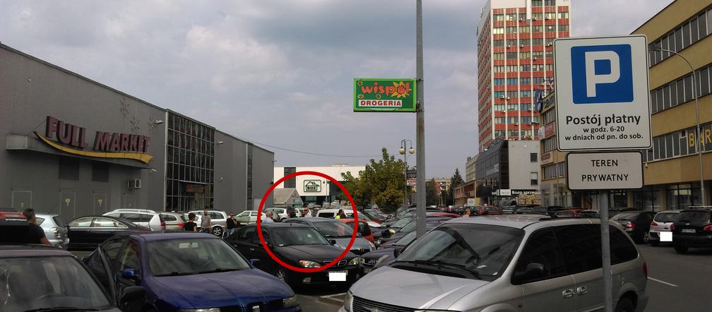Parking jest płatny