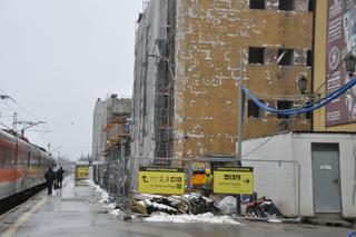 Budowa nowego dworca PKP w Kielcach. Zobacz postępy prac. Nowe zdjęcia