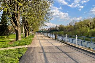 Remont bulwaru Rysiów w Nowym Sączu