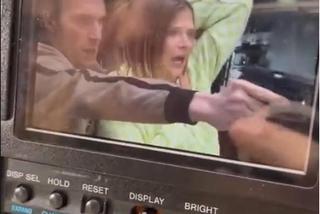 M jak miłość na planie. Lilka (Monika Mielnicka), Ethan Anderson (Paweł Roman)