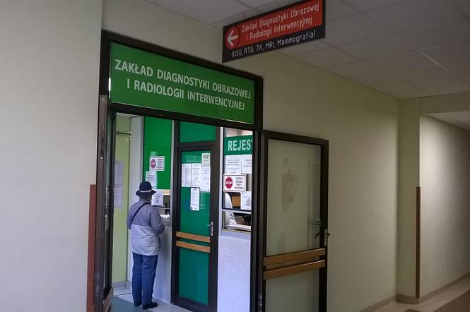 Radiologia już pracuje bez zakłóceń.