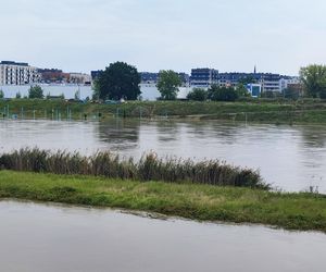 Fala powodziowa we Wrocławiu. Pod wodą są już beach bary i drogi 