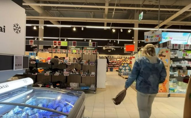 tak wygląda Lidl w Kownie