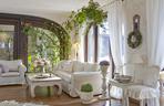 Salon w stylu prowansalskim