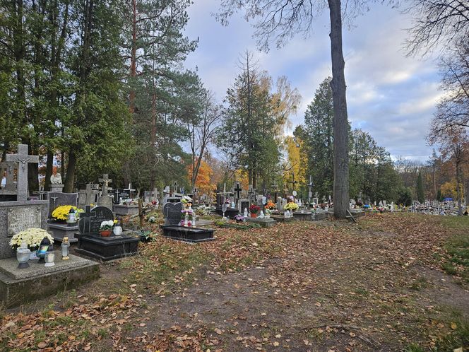 "Wzgórze Anielskie" na Cmentarzu Farnym w Białymstoku