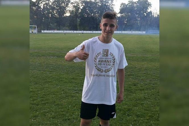 Bartosz Przyborek, 19-letni piłkarz, walczy z rakiem trzustki