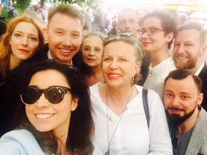 Krystyna Janda chwali się zdjęciami z marszu KOD