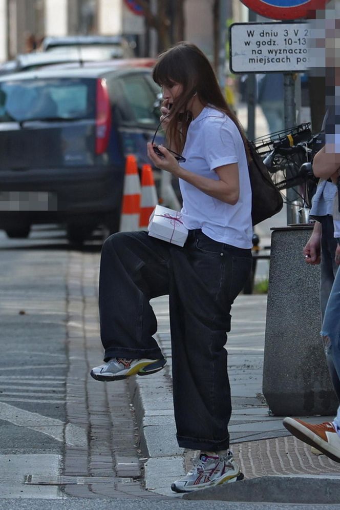 Agnieszka Dygant sobie dogadza