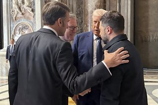 Spotkanie Donalda Trumpa i Wołodymyra Zełenskiego w Watykanie