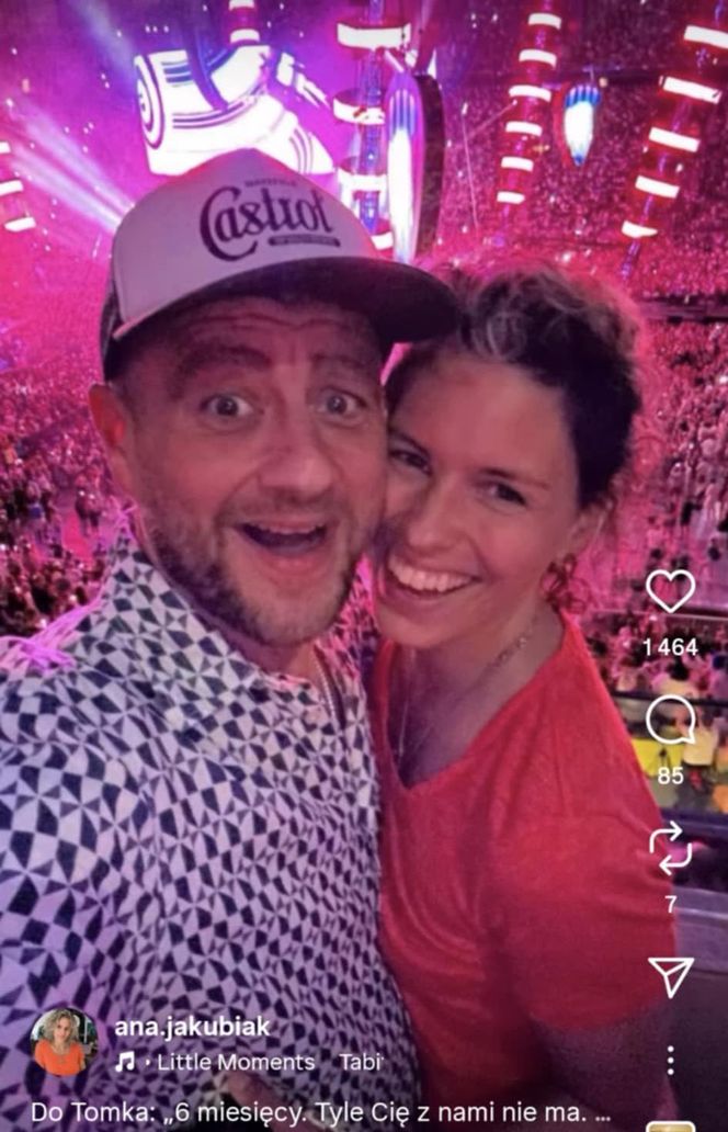 Tomasz Jakubiak z żoną