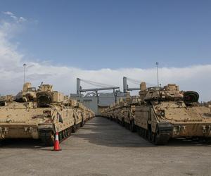 Desant amerykańskich wojsk w Grecji. Do kraju przybyły czołgi Abrams i wozy Bradley