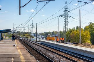 Przebudowa przystanku PKP Ursus Północny w Warszawie