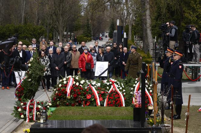 Pogrzeb Ludwika Dorna na Powązkach Wojskowych