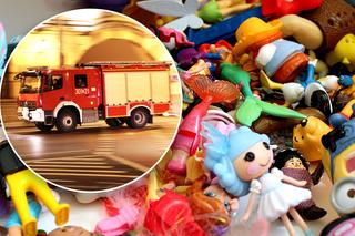 Zabawki za milion złotych spłonęły w jednej chwili! Pożar w Tarnowskich Górach
