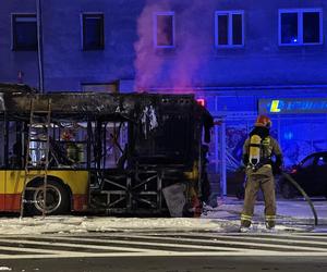 Pożar autobusu