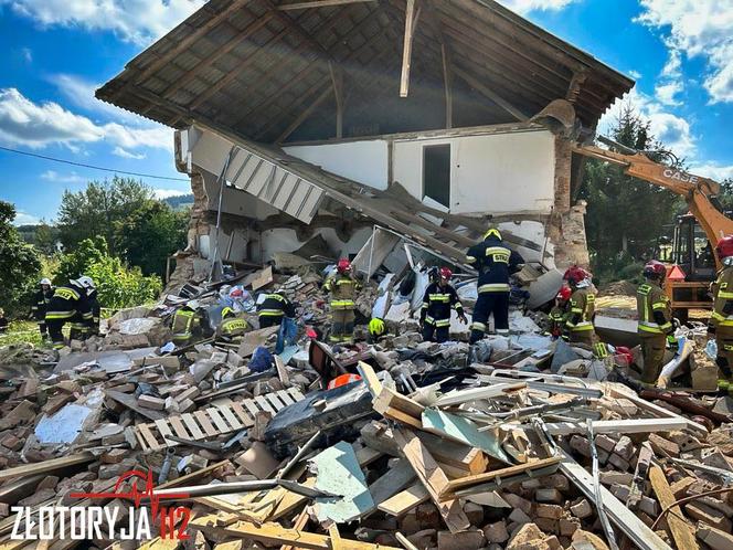 Remontowali dom, zginęli pod gruzami. Prokuratura: to nie była katastrofa budowlana