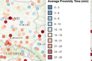 15-minutowe miasta w Polsce 