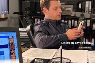 	M jak miłość nowy sezon na planie. Adam Karski (Patryk Szwichtenberg)