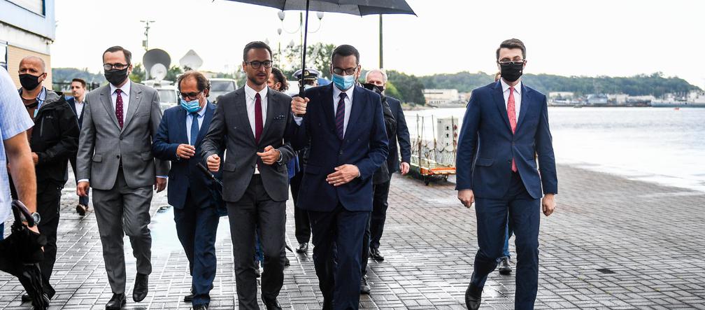 Morawiecki w Porcie Gdynia