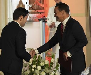 Anna Kalczyńska w USA z Radosławem Sikorskim i Marco Rubio