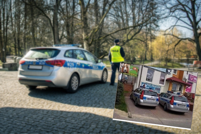 Polska Policja parkuje przed psim fryzjerem. Wpis na Facebooku jest hitem w sieci!