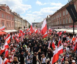  Jarosław Kaczyński na marszu Karola Nawrockiego