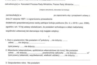 Premier Donald Tusk opublikował swoje oświadczenie majątkowe za 2023 rok. Jaką ma emeryturę?