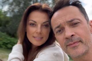 Barwy szczęścia nowy sezon na planie. Kasia (Katarzyna Glinka), Mariusz (Rafał Cieszyński)