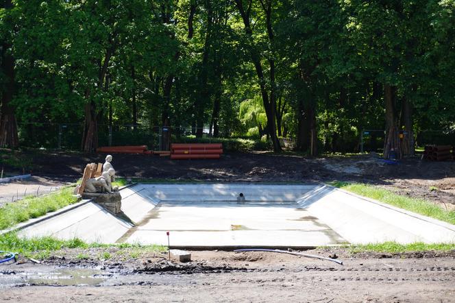 Rewitalizacja Parku Planty. Tak wyglądają majowe prace w centrum Białegostoku