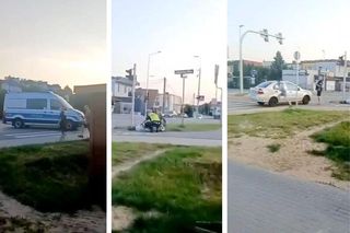Policyjna obława w Bydgoszczy. Świadek wypadku, zamiast pomóc, popędził do lasu. Miał manię w oczach!