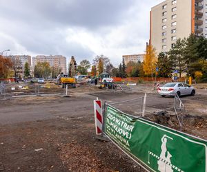 Budowa tramwaju na Stegny w Warszawie