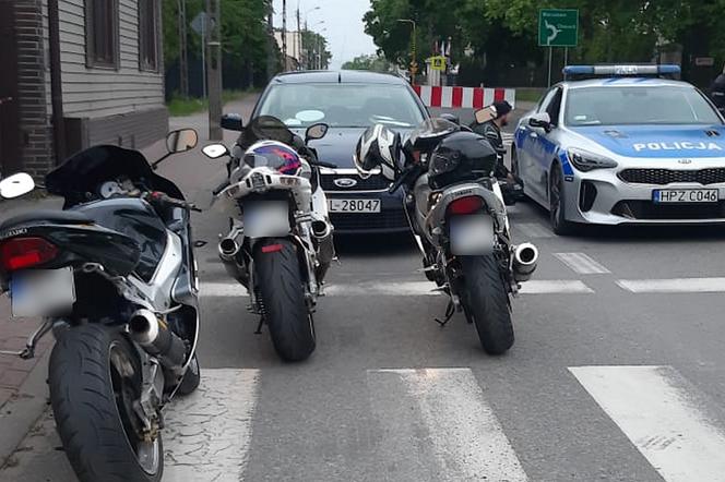 Motocykliści jeżdżą bez uprawnień