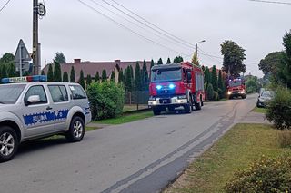 Tragiczny pożar drewnianego domu pod Terespolem. Nie żyje ojciec i syn
