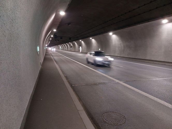 Tunel na zakopiance S7, pod Luboniem Małym