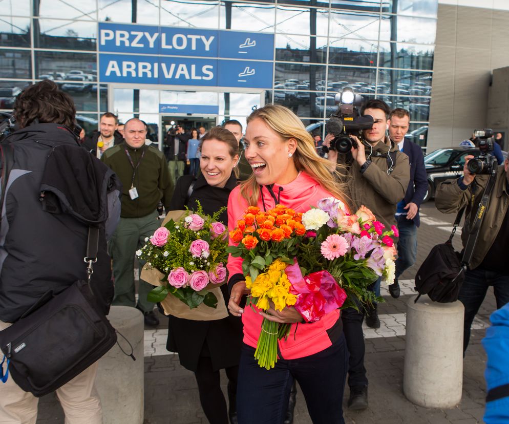 Andżelika Kerber wróciła do Polski