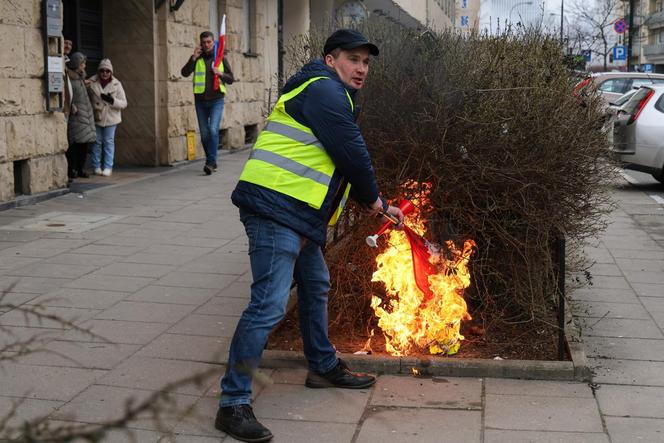 Protest rolników pod Sejmem - starcia z policją