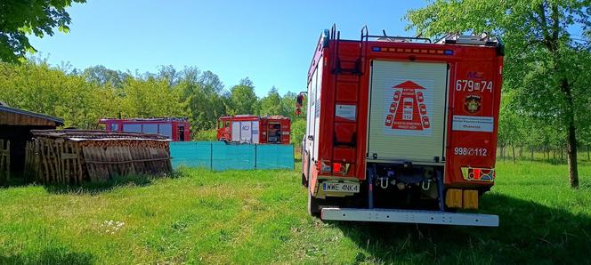 Tragedia w gminie Stoczek. Mężczyzna zginął w płomieniach!