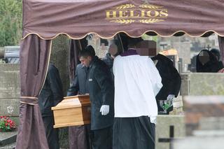 Pogrzeb matki Tomasza Stockingera