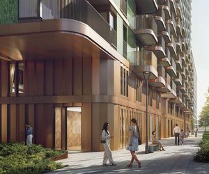 Apartamentowiec Powstańców 7D we Wrocławiu z czteropoziomowym parkingiem podziemnym