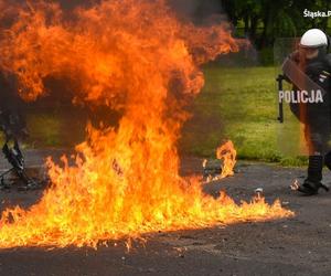 Policjanci szkolili się z gaszenia pożarów