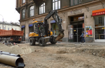 Tak wyglądają obecnie prace przy ulicy Krakowskiej