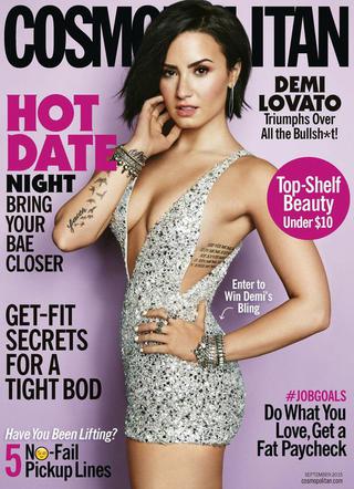 Demi Lovato sesja dla Cosmopolitan