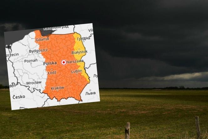 Nad woj. lubelskie zmierzają niszczycielskie burze