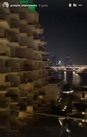 Grażyna Szapołowska buja się w Dubaju