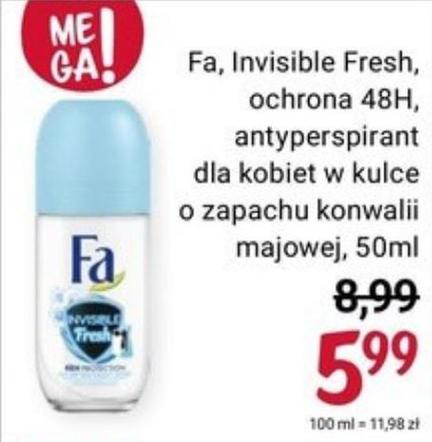 Dezodorant Fa 5,99 zł