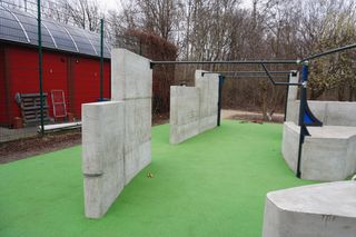 Flowpark w Parku Przy Bażantarni na Ursynowie