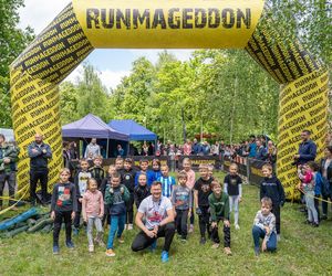 Runmageddon Kids rozgrzał Chorzów. 330 młodych zawodników pokonywało przeszkody