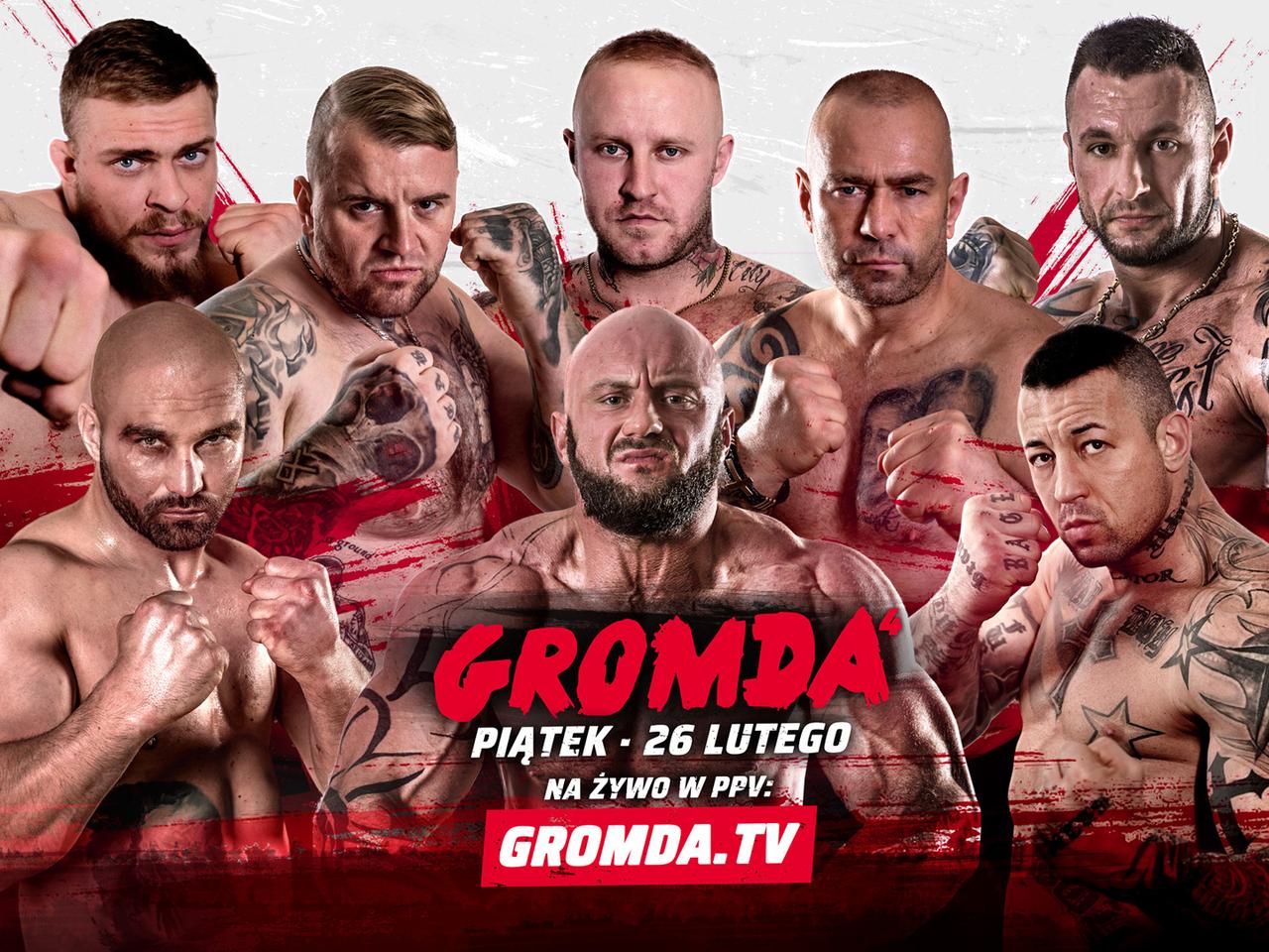 To będzie krwawa Zadyma w Mieście Grzechu! Poznaj wszystkich uczestników gali Gromda 4