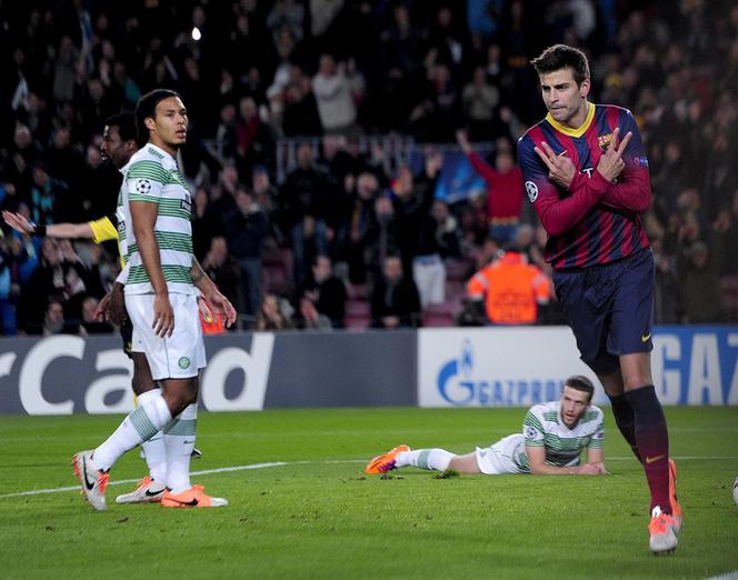 Barcelona - Celtic, Gerard Pique