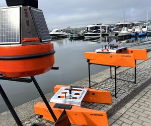   Nowoczesny dron kontroluje jakość wody w mazurskich jeziorach